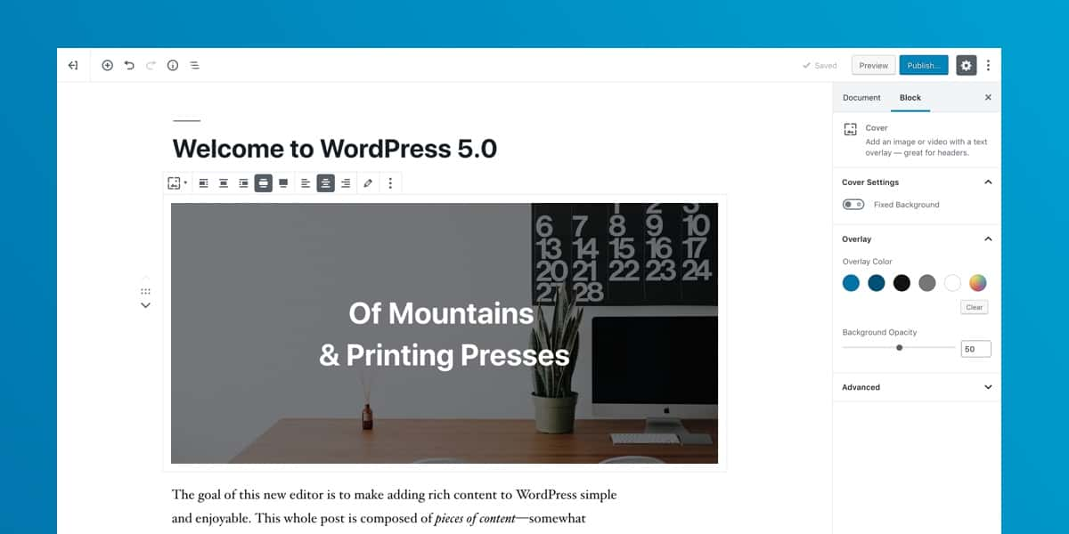 WordPress-5-Gutenberg-OnePoint-Software-Solutions