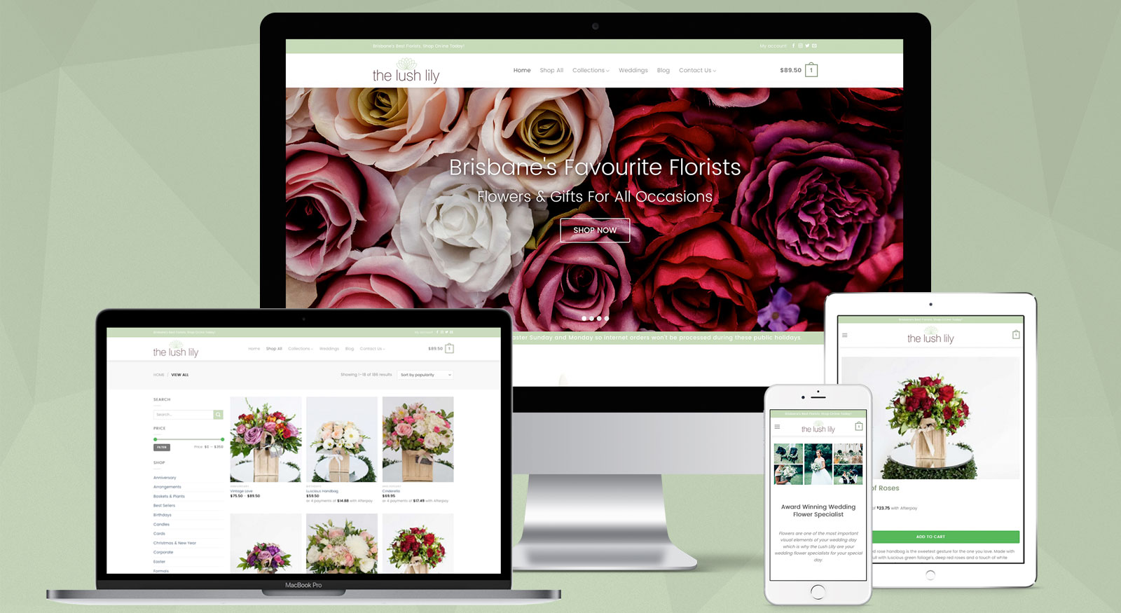 the-lush-lily-website-design-brisbane-australia-onepoint-software-solutions