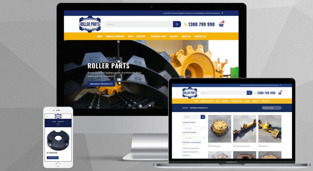 roller-parts-australia-website-design-brisbane-onepoint-software-solutions