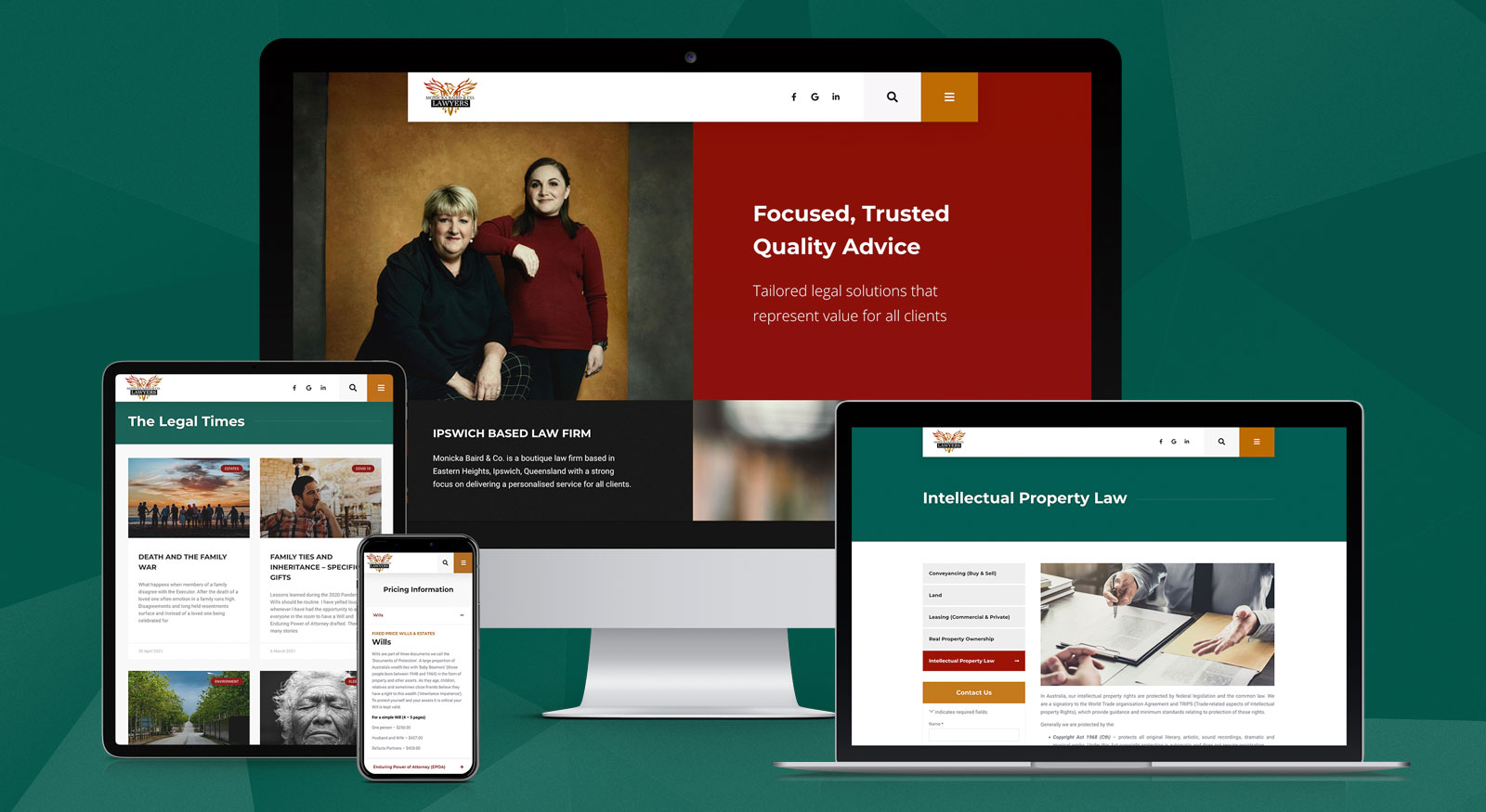 monicka-baird-co-lawyers-ipswich-website-design-onepoint-software-solutions