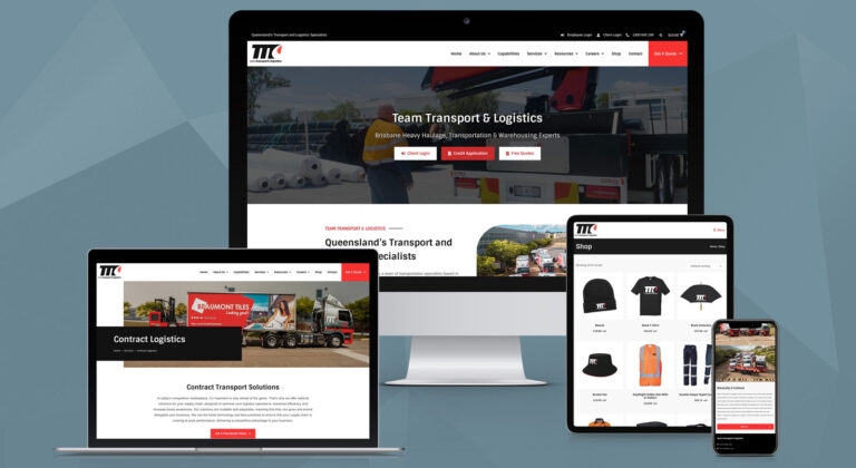 Website Launch - Team Transport & Logistics | Brisbane Web Design Agency OnePoint Solutions