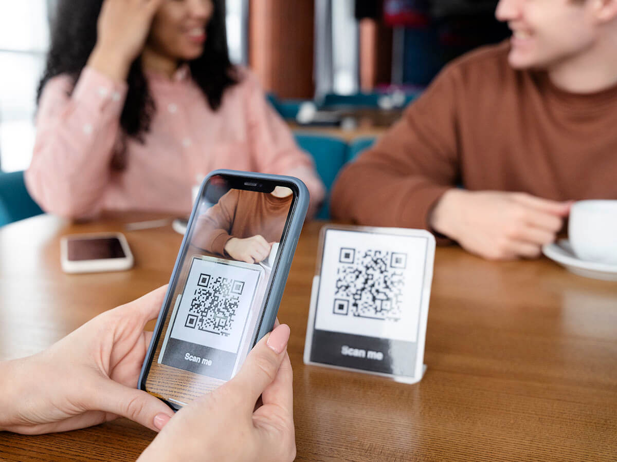 QR Code Scan at Table | Online Ordering for Cafes & Restaurants in Australia - OnePoint Solutions