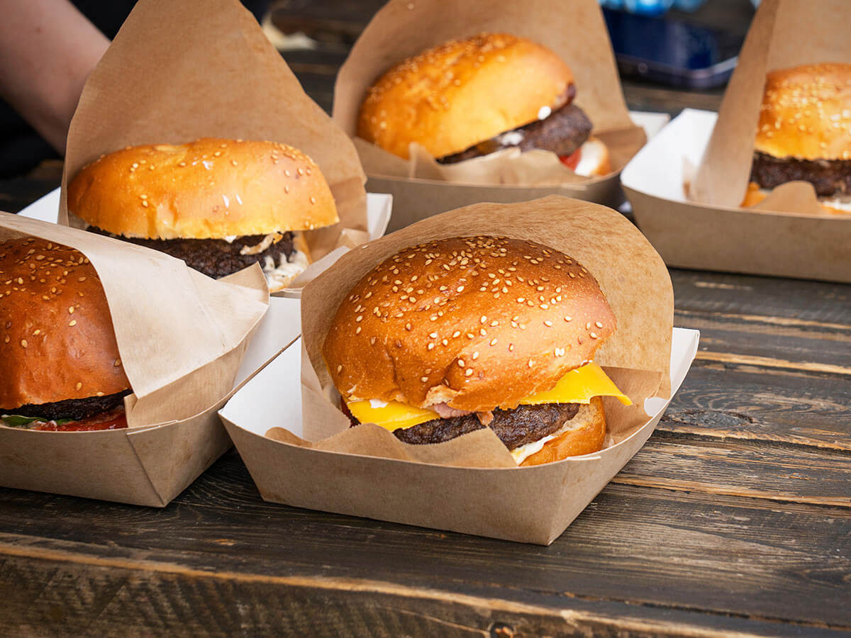 Fresh Takeaway Burgers | Online Ordering for Cafes & Restaurants in Australia - OnePoint Solutions
