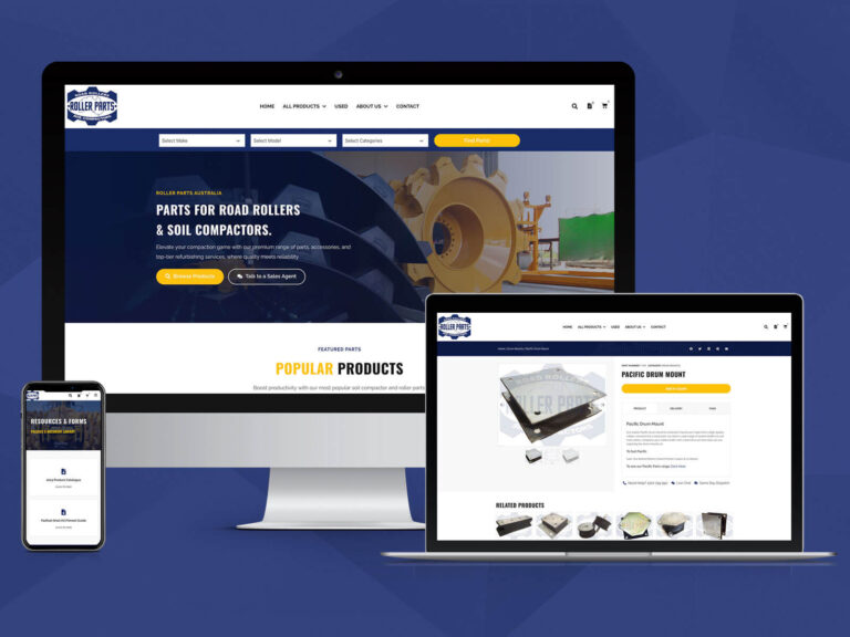 Website Launch: Roller Parts Australia - Brisbane Website Design Agency OnePoint Solutions