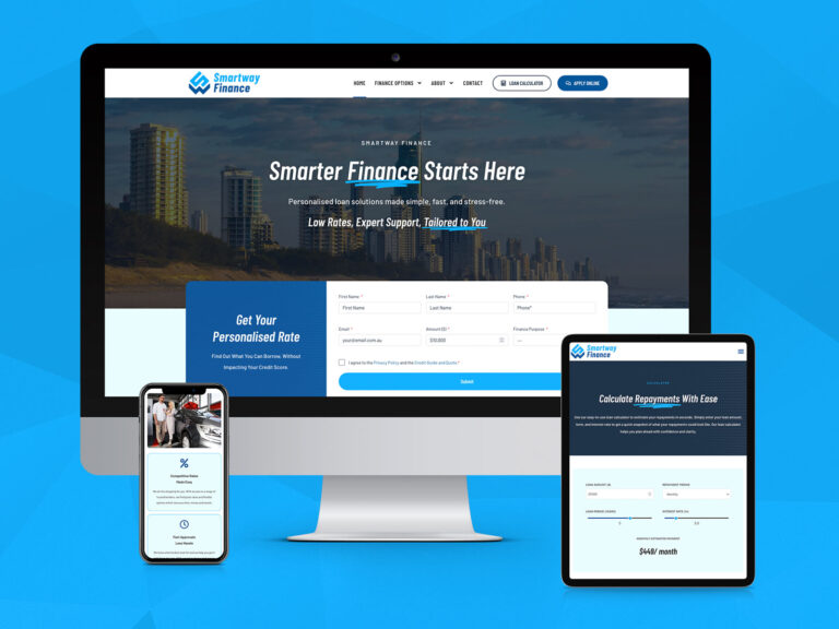 Website Launch - Smartway Finance Gold Coast QLD - OnePoint Solutions